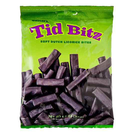 Gustaf's Bites Tid Bitz Soft Licorice 5.2oz Peg Bag - 12ct
