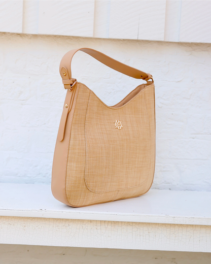 Hadlee Hobo Bag - Natural