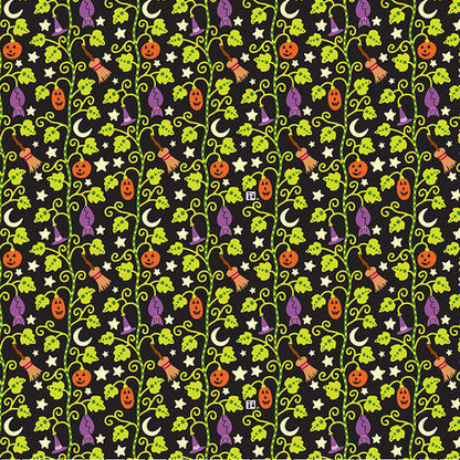 Halloween Stalks Fabric