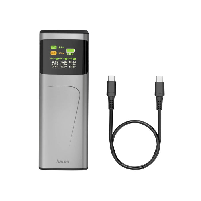 Hama High Power 65W 20,000mAh Power Bank | 536525