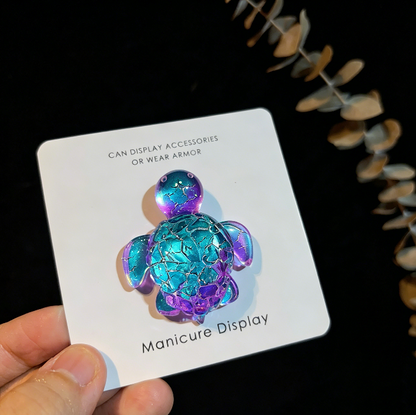 Handmade 3pcs Diamond Turtle Resin Mold