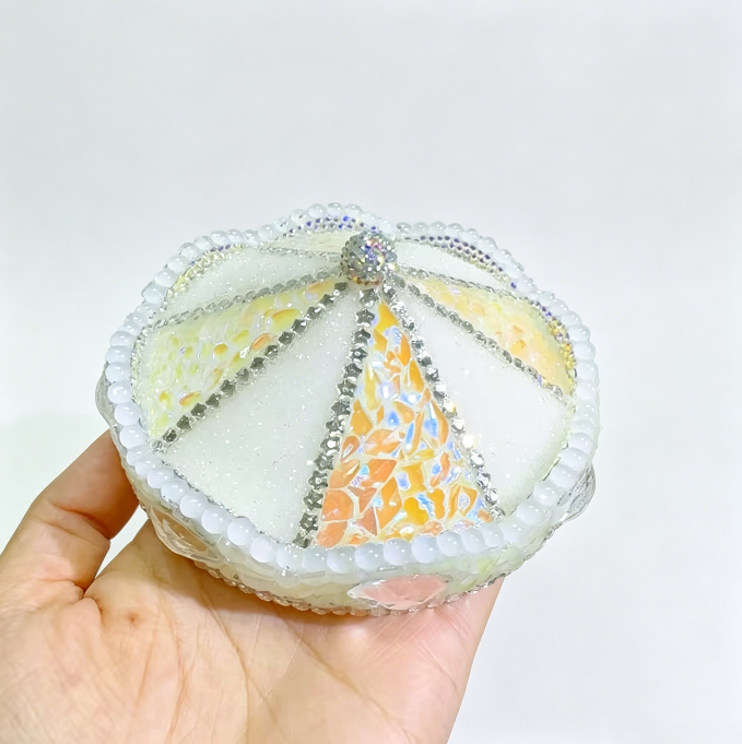 Handmade Diamond Carousel Music Box Resin Mold Set【Purchase includes mold only】