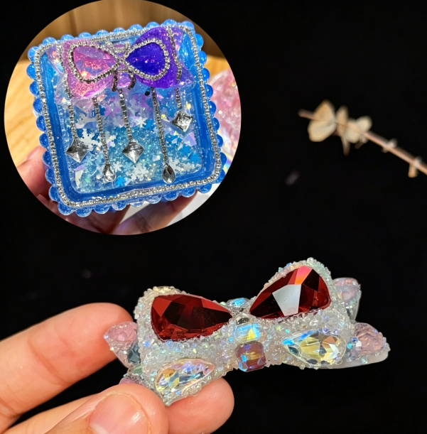 C-Handmade Diamond Bow Mold
