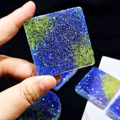 Handmade Diamond Jewelry Pendant Resin Mold with Holes
