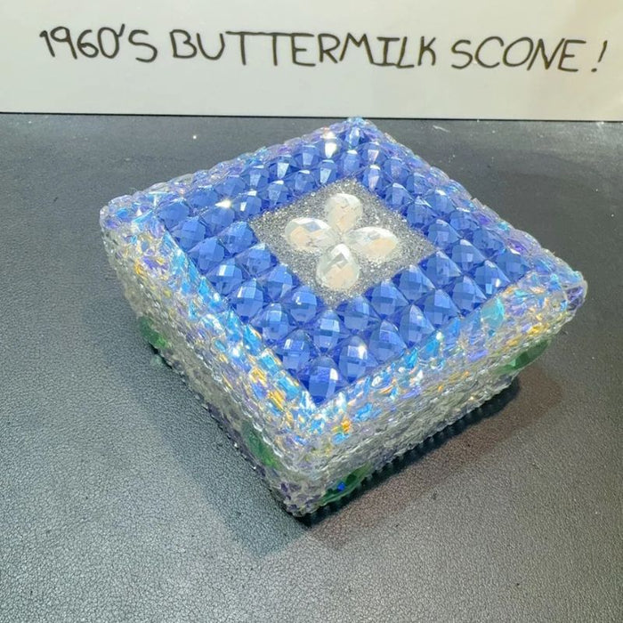 Handmade Diamond-Shaped Storage Resin Mold