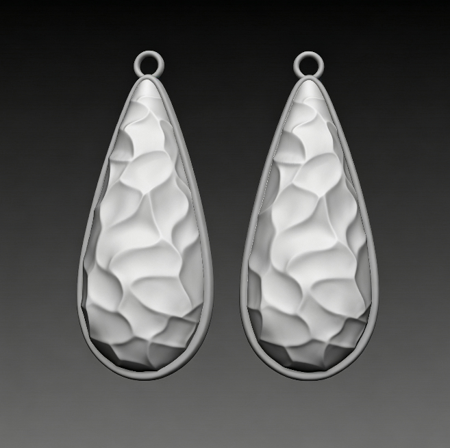 Handmade Water Ripple Earring & Jewelry Decoration Resin Mold