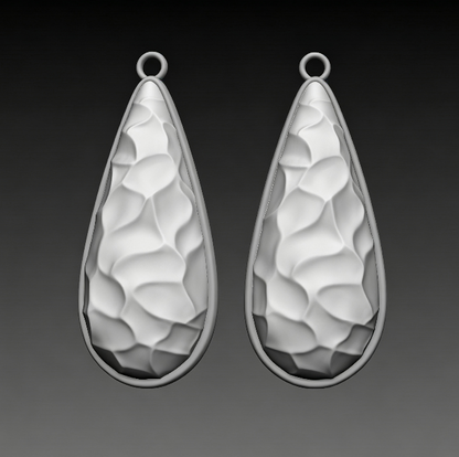 Handmade Water Ripple Earring & Jewelry Decoration Resin Mold