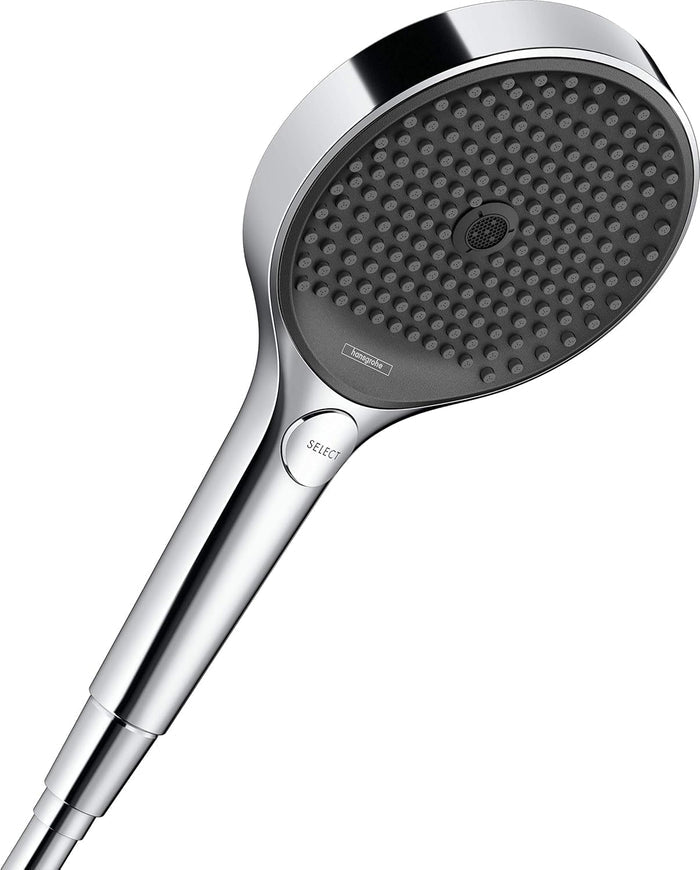 hansgrohe Rainfinity Rain 5inch Modern Handheld Shower Head 3Spray Chrome Size 1.75