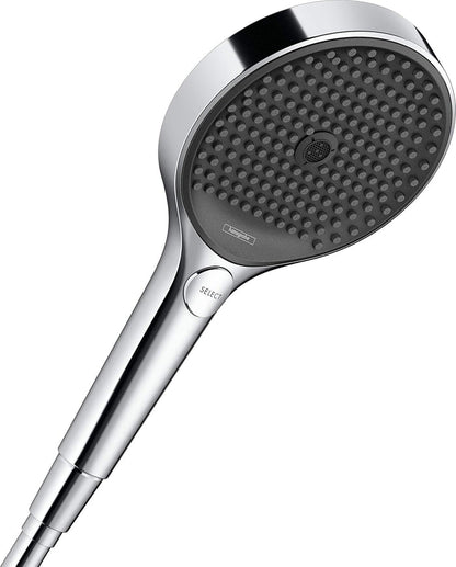 hansgrohe Rainfinity Rain 5inch Modern Handheld Shower Head 3Spray Chrome Size 1.75
