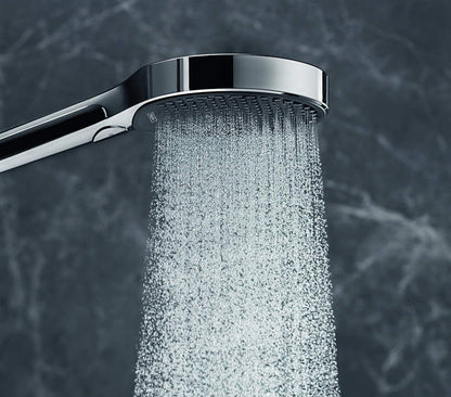hansgrohe Rainfinity Rain 5inch Modern Handheld Shower Head 3Spray Chrome Size 1.75