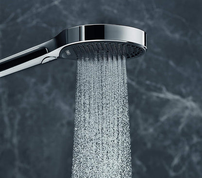 hansgrohe Rainfinity Rain 5inch Modern Handheld Shower Head 3Spray Chrome Size 1.75