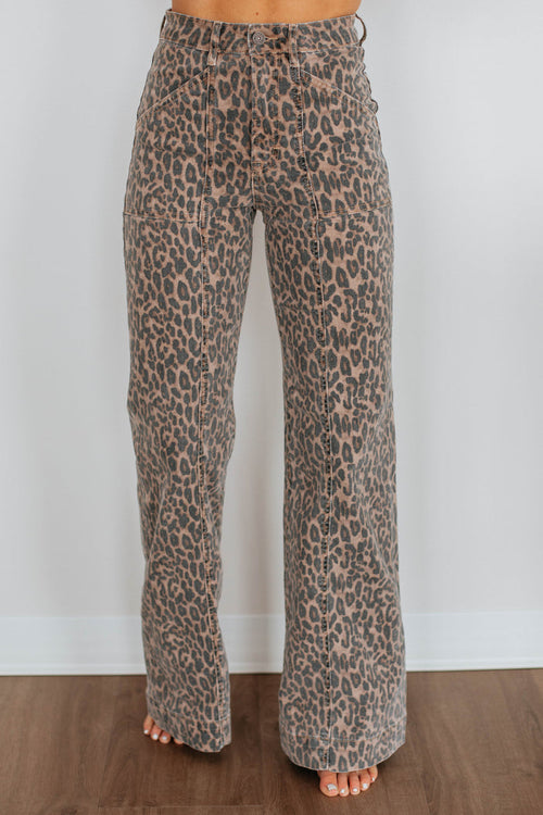 Happi Hidden Jeans - Cheetah