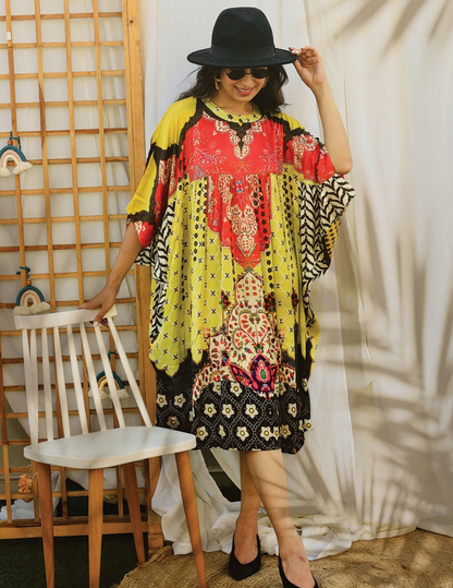 Harrods Yellow Dress
