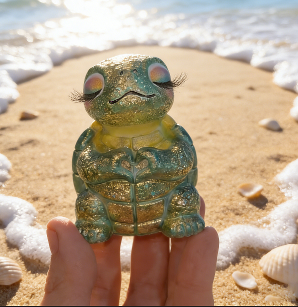 Heart Gesture Turtle Frog Bulldog Ornament Resin Molds