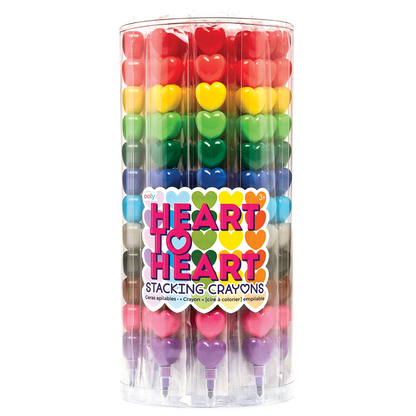 Heart to Heart Stacking Crayons - Classroom Bundle