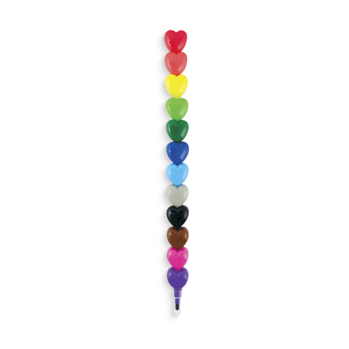 Heart to Heart Stacking Crayons - Classroom Bundle crayon stick