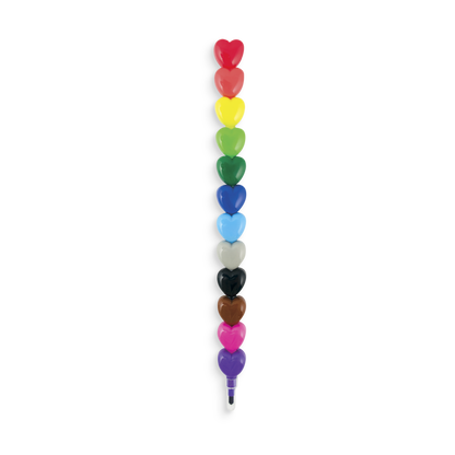 Heart to Heart Stacking Crayons - Classroom Bundle crayon stick