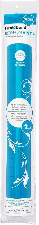 Heat N Bond Iron on Vinyl 17" X 2yds- Gloss