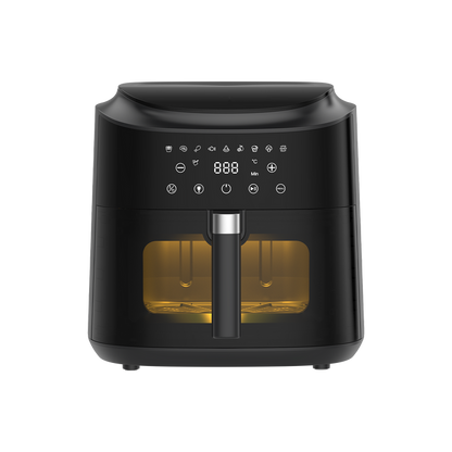 Heißluftfritteuse 9L Airfryer mit Fenster – 2350W XXL Air Fryer
