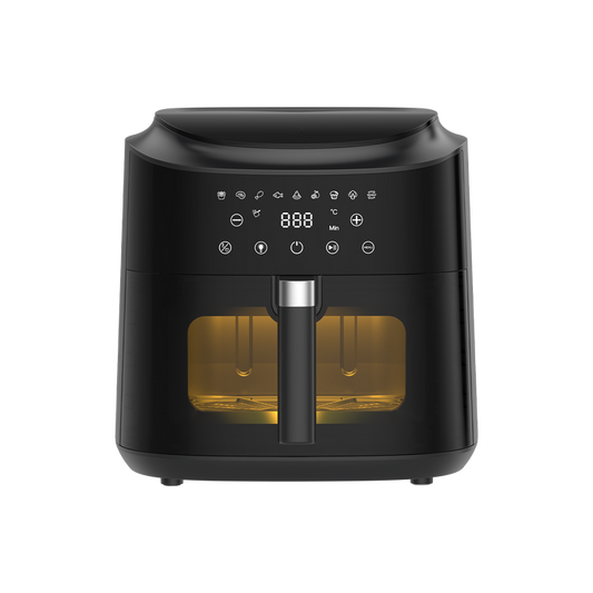 Heißluftfritteuse 9L Airfryer mit Fenster – 2350W XXL Air Fryer
