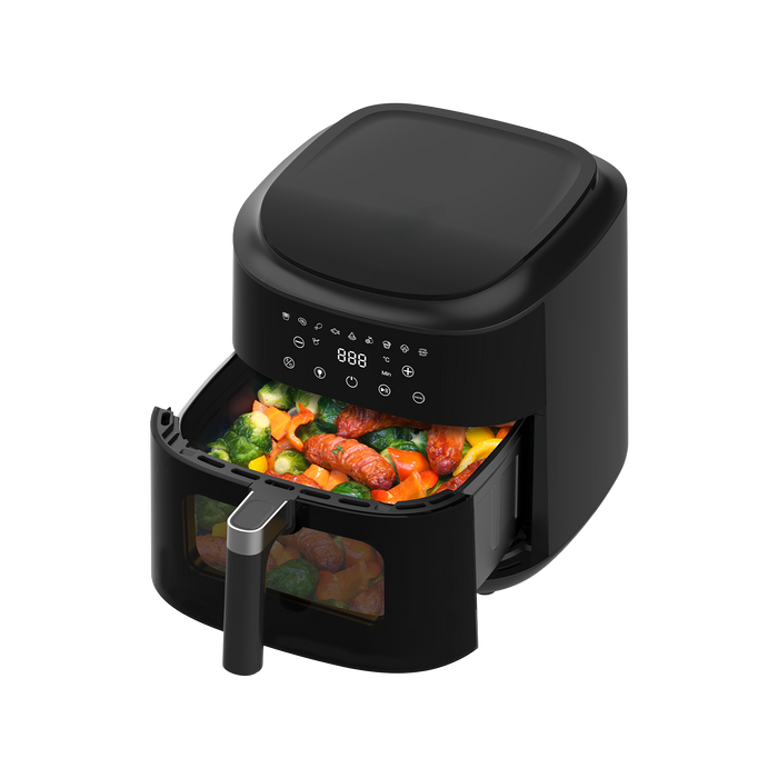Heißluftfritteuse 9L Airfryer mit Fenster – 2350W XXL Air Fryer