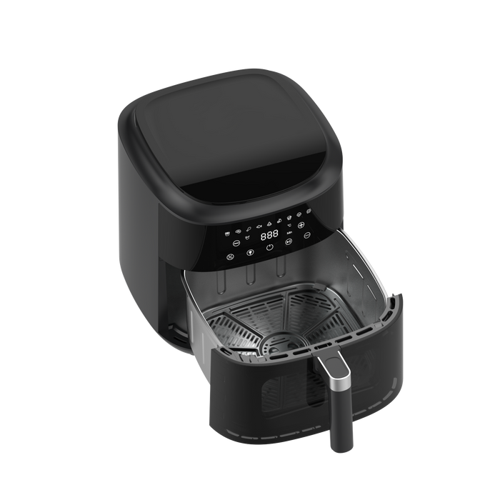 Heißluftfritteuse 9L Airfryer mit Fenster – 2350W XXL Air Fryer