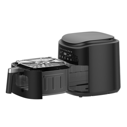 Heißluftfritteuse 9L Airfryer mit Fenster – 2350W XXL Air Fryer