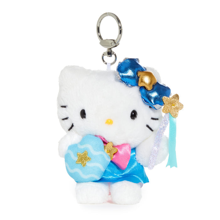 Hello Kitty Aquarius Plush Keychain Mascot (Zodiac Series) Accessory NAKAJIMA CORPORATION