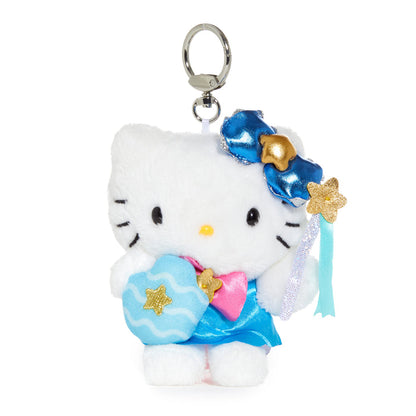 Hello Kitty Aquarius Plush Keychain Mascot (Zodiac Series) Accessory NAKAJIMA CORPORATION