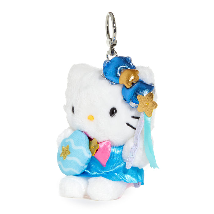 Hello Kitty Aquarius Plush Keychain Mascot (Zodiac Series) Accessory NAKAJIMA CORPORATION