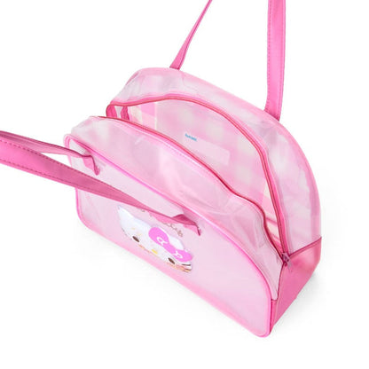 Hello Kitty Clear Handbag (Gingham) Bags Japan Original