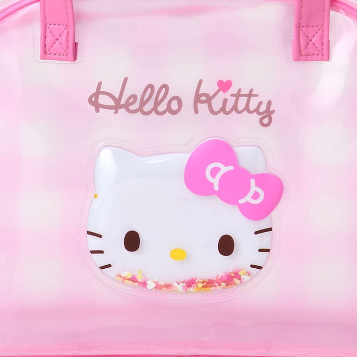 Hello Kitty Clear Handbag (Gingham) Bags Japan Original