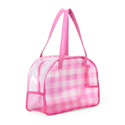 Hello Kitty Clear Handbag (Gingham) Bags Japan Original