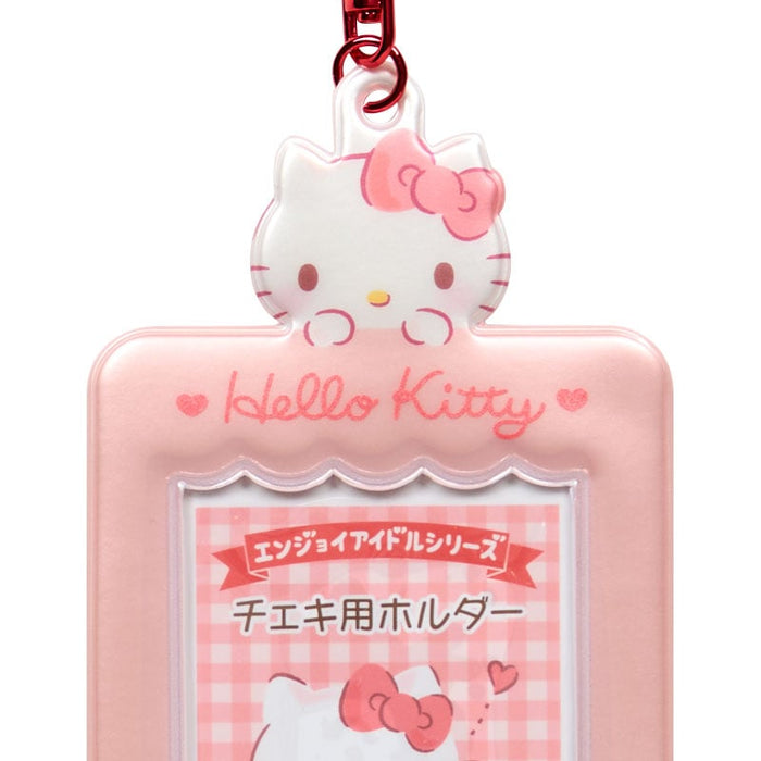 Hello Kitty Mascot Photo Holder Charm Accessory Japan Original