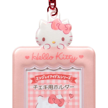 Hello Kitty Mascot Photo Holder Charm Accessory Japan Original