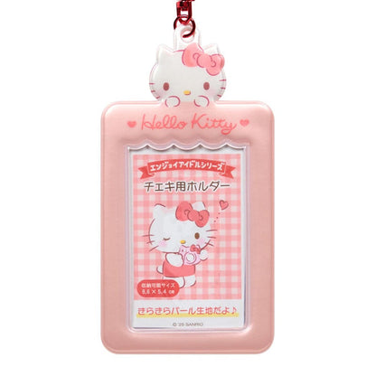 Hello Kitty Mascot Photo Holder Charm Accessory Japan Original