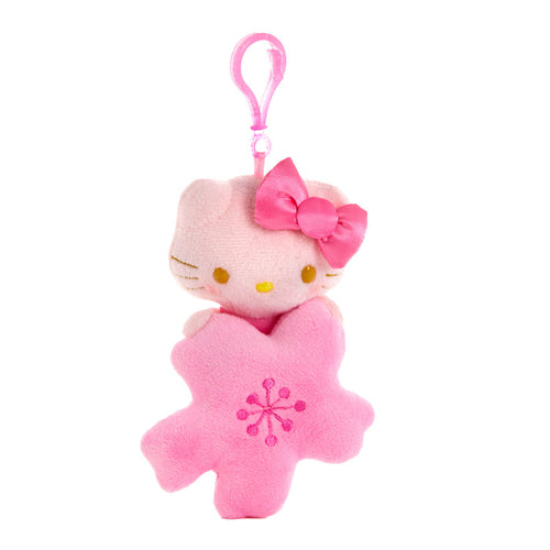 Hello Kitty Plush Mascot Clip (Blushing Sakura Series) Accessory NAKAJIMA CORPORATION