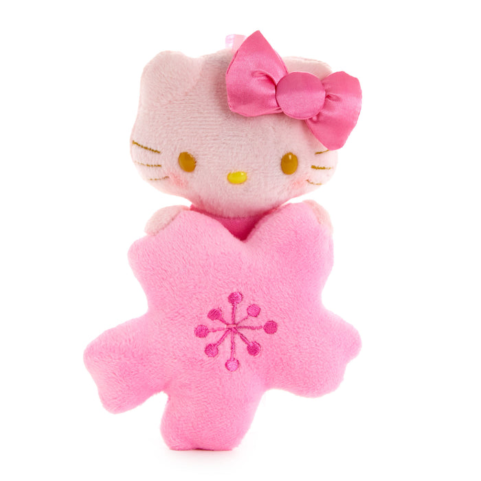 Hello Kitty Plush Mascot Clip (Blushing Sakura Series) Accessory NAKAJIMA CORPORATION