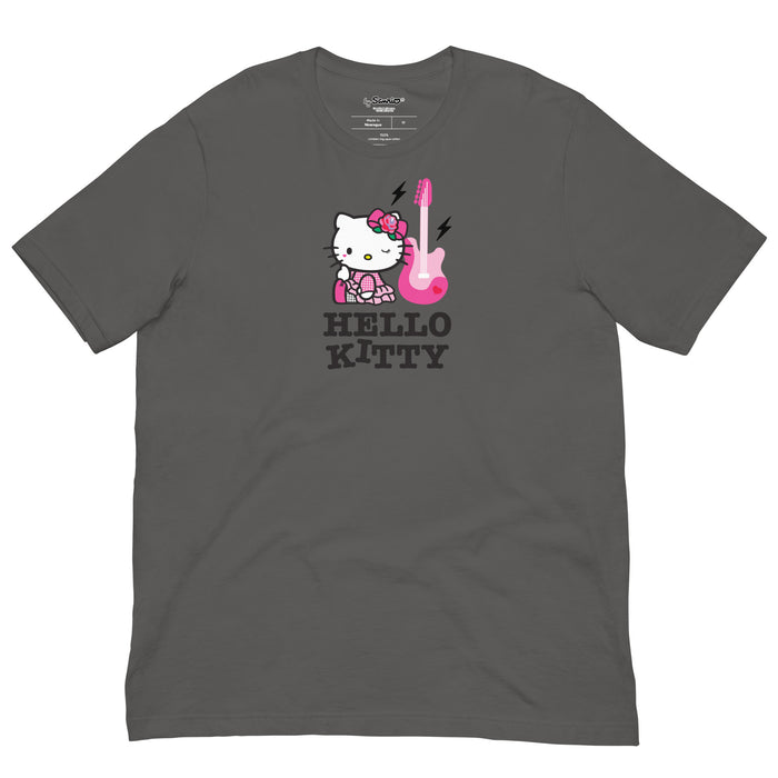 Hello Kitty Rock On Tee Apparel Printful Asphalt S