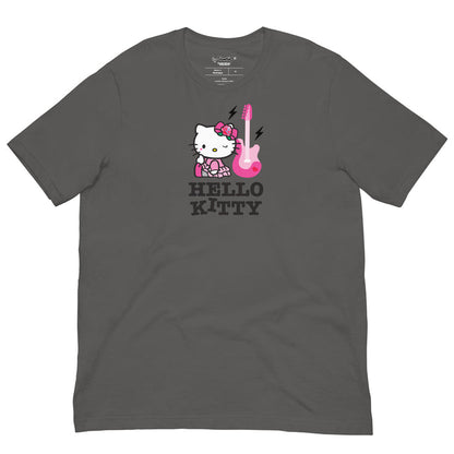 Hello Kitty Rock On Tee Apparel Printful Asphalt S