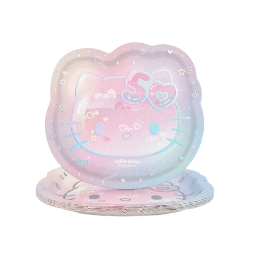Hello Kitty x Studio Oh! 50th Anniversary Dessert Plates Paper Tableware Studio Oh!