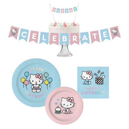 Hello Kitty x Studio Oh! Happy Birthday Paper Party Pack Paper Tableware Studio Oh!