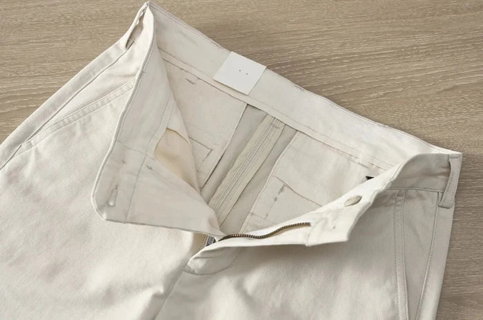 Herman cotton pants - AntoniosClothing - Khaki