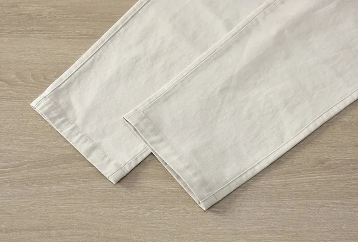 Herman cotton pants - AntoniosClothing - Khaki