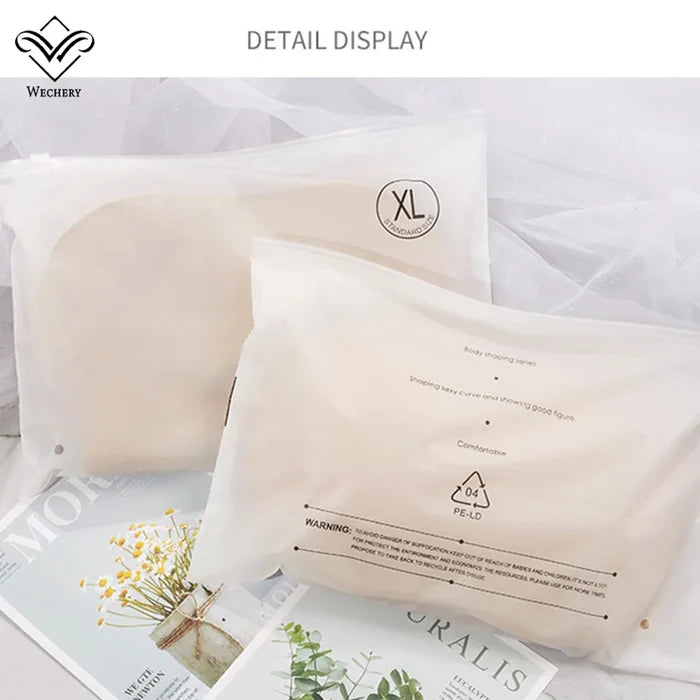 White pillow with text on a light background, featuring the Wechery brand.