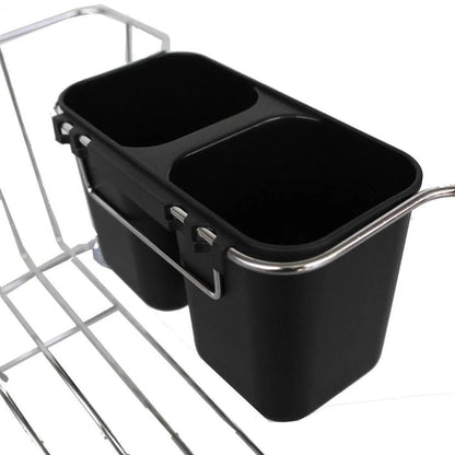 HOME AESTHETICS HA-4401 Dishrack Chrome with Rubbermaid