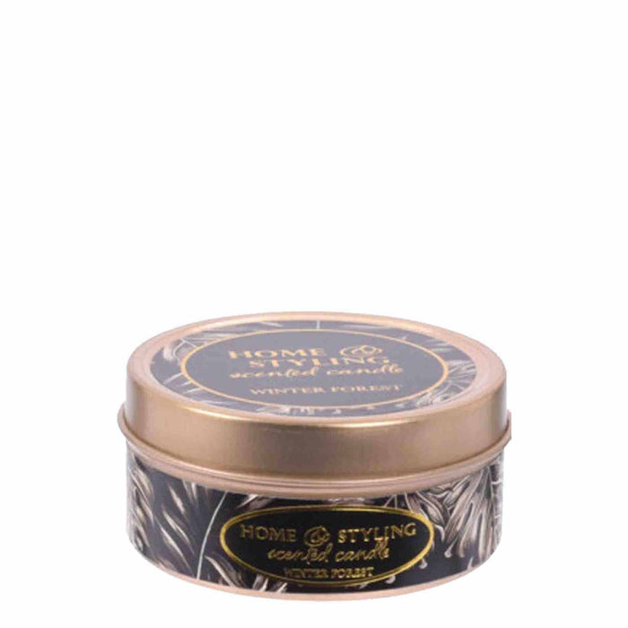 Home & Styling Winter Forest Scented Candle In Tin