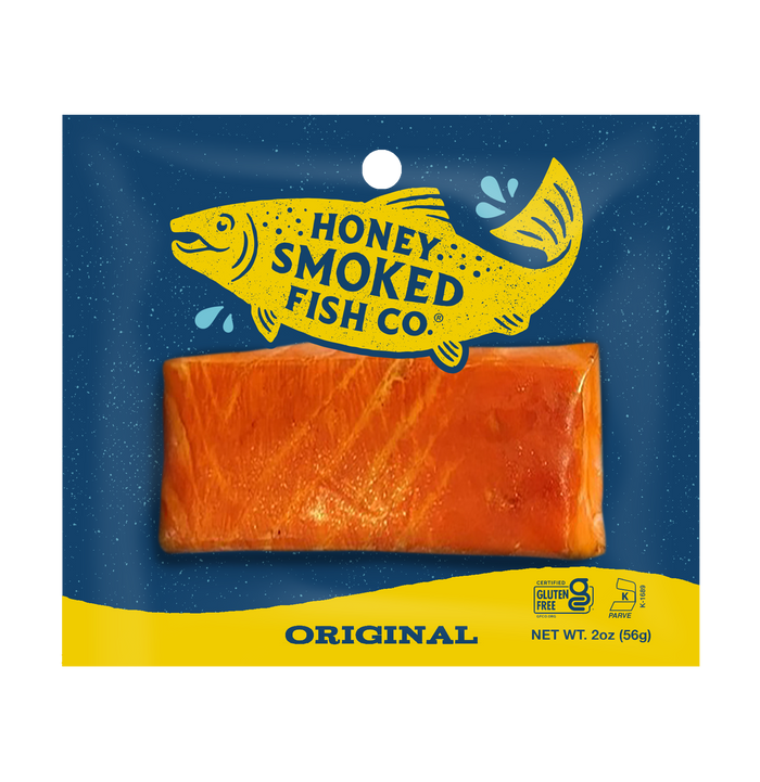 Honey Smoked Salmon® 4-Pack Original Convenience Pack— Eight Packages