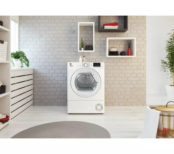 Hoover HLEC8DG 8KG Condenser Tumble Dryer White White