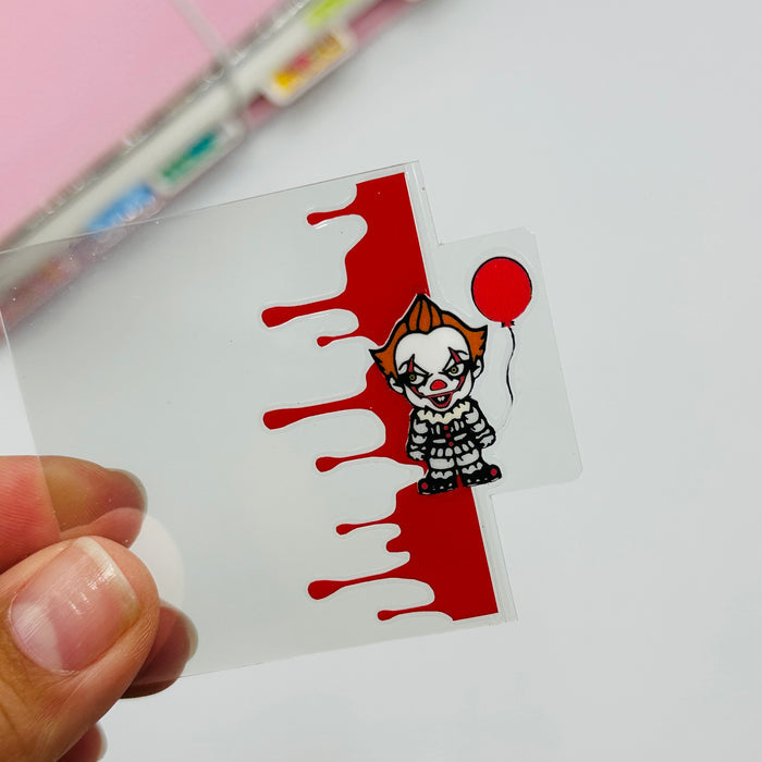 Horror Character Mini Tab Planner Dividers - SIDE TABS